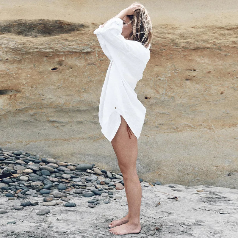 Women’s Linen Long Sleeve Shirt