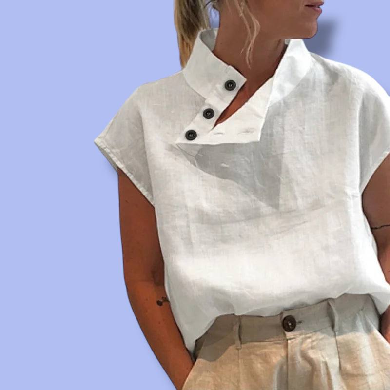 Women’s Cotton Linen Lightweight Shirt