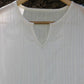 Men Solid Color Long Sleeve Linen Shirt