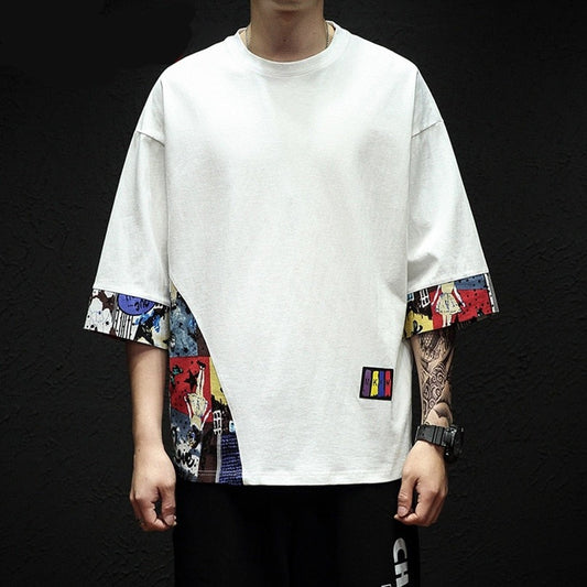 Men's Half Sleeve O-Neck Linen Cotton T Shirt