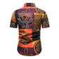 Men's Slim Fit Cotton Linen Short Sleeve Hawaiian Shirt