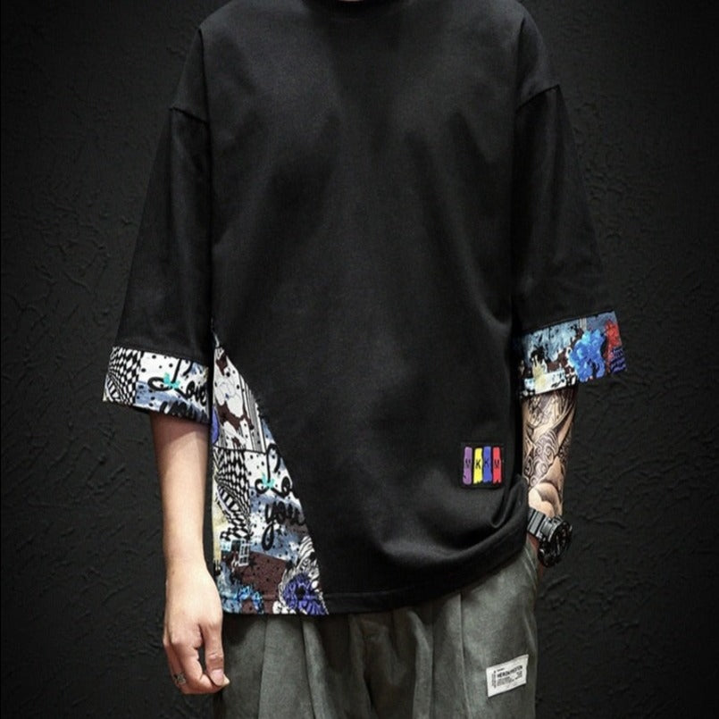 Men's Half Sleeve O-Neck Linen Cotton T Shirt