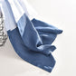 Men's Short Sleeve Gradient Patchwork Linen Shirt