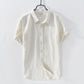 Men Short Sleeve Turn-Down Collar Cotton Linen Shirts