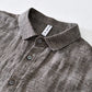 Men's Long Sleeve Pure Linen Shirt - Casual Turn-down Collar