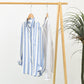 Men's Long Sleeve Button-Up Turn Down Collar Linen Shirt