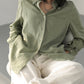Women's Long-sleeved Solid Loose Fit Linen Shirt