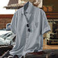 Men's Short Sleeve Casual Slim Cotton Linen Shirts