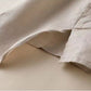 Women's Lantern Sleeve O-Neck Cotton Linen Blouse