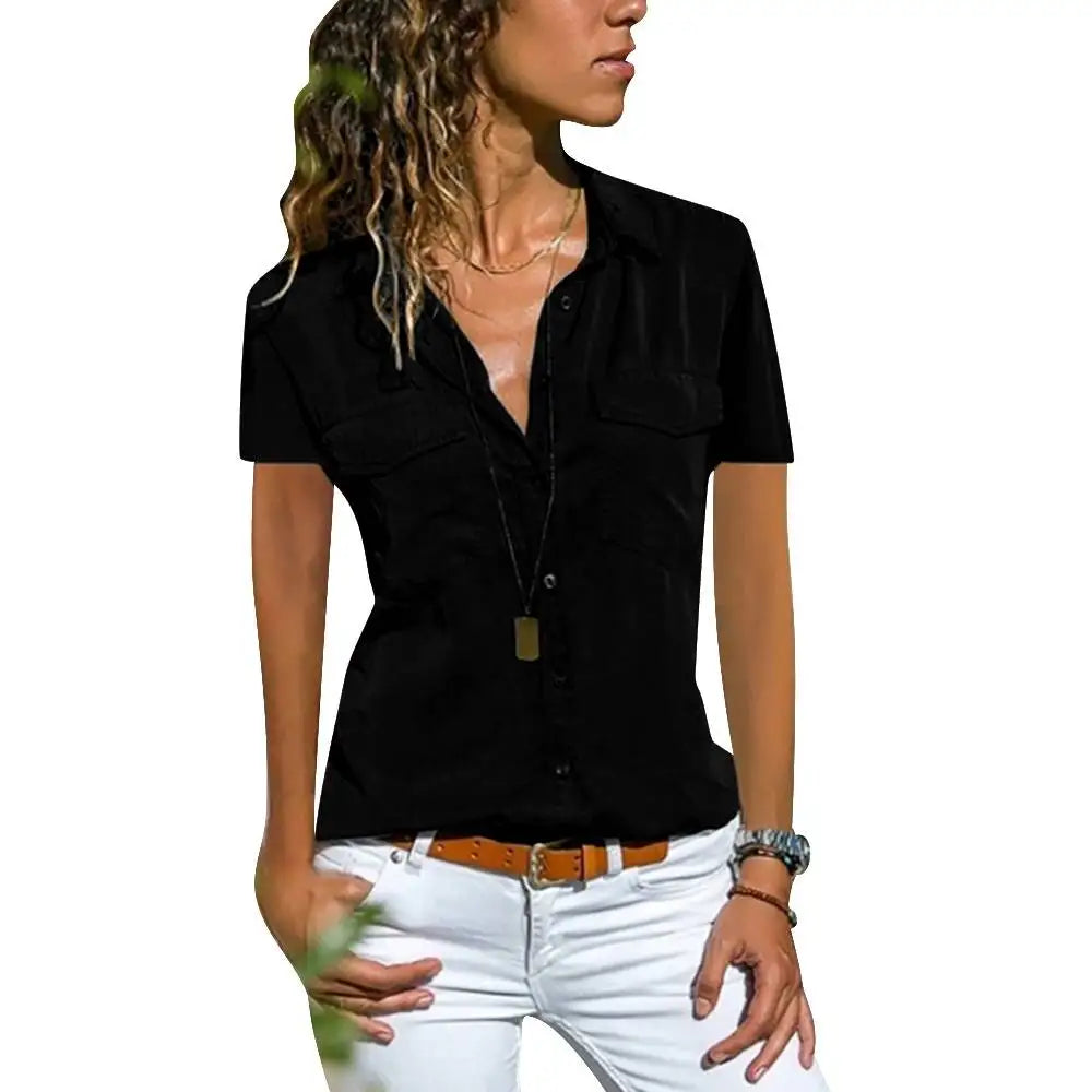 Women’s Basic Cotton Linen Crop Top